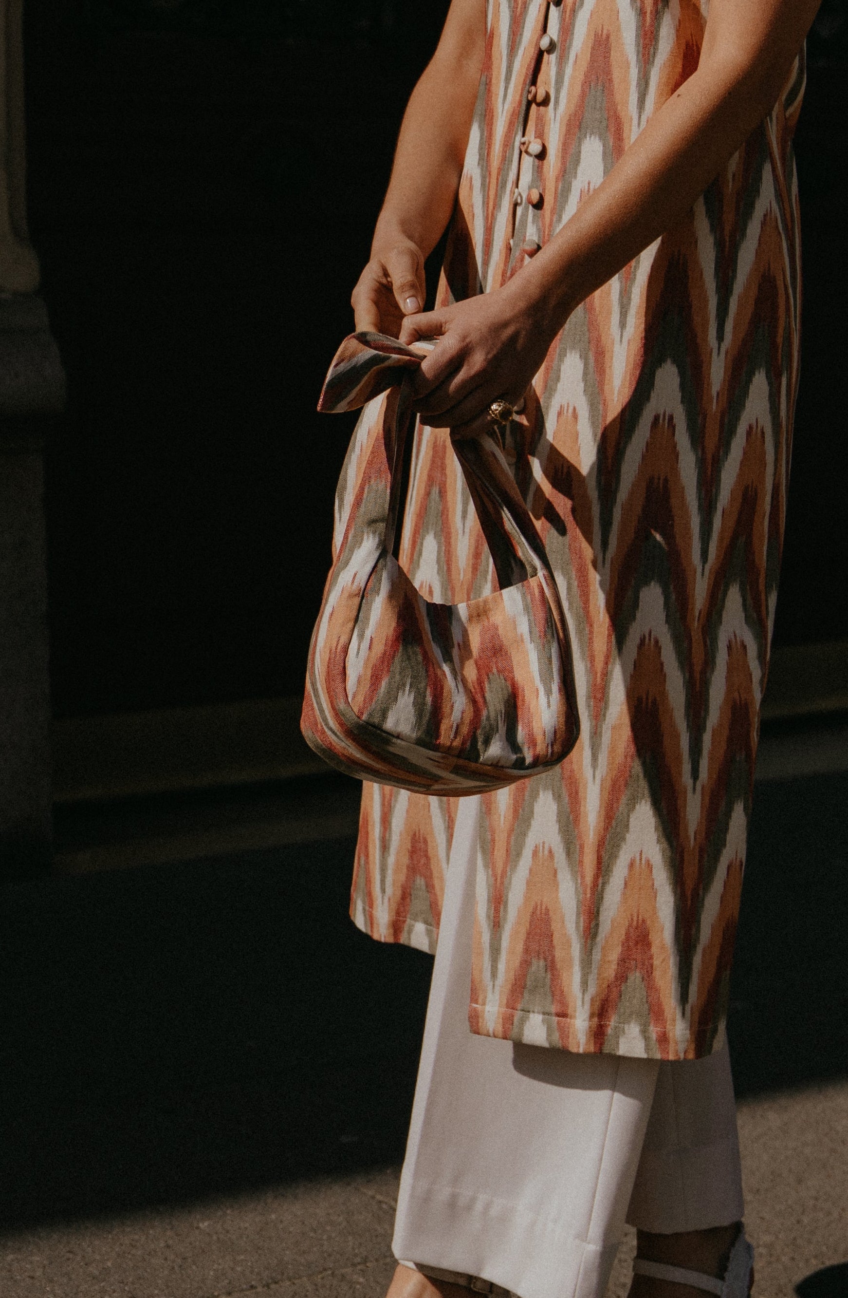 Alexandrine Long Vest