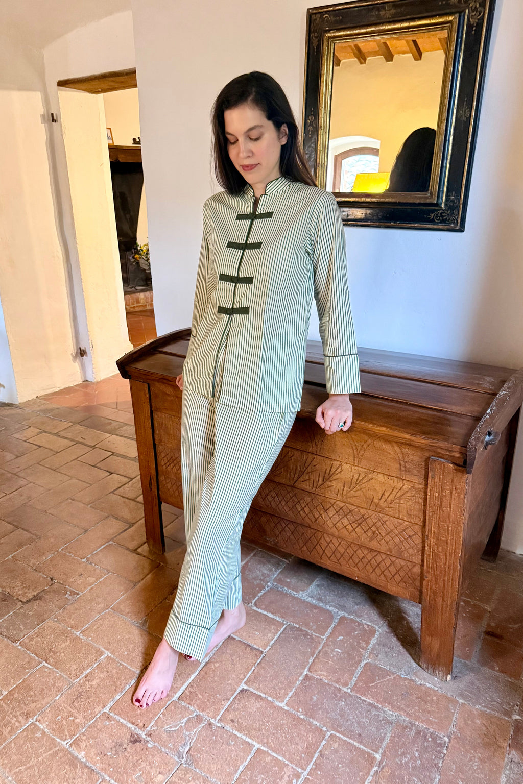 Roxane Pyjama - Forest Green