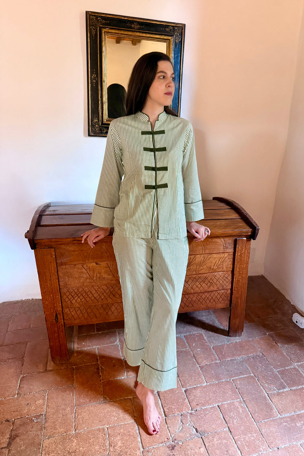 Roxane Pyjama - Forest Green